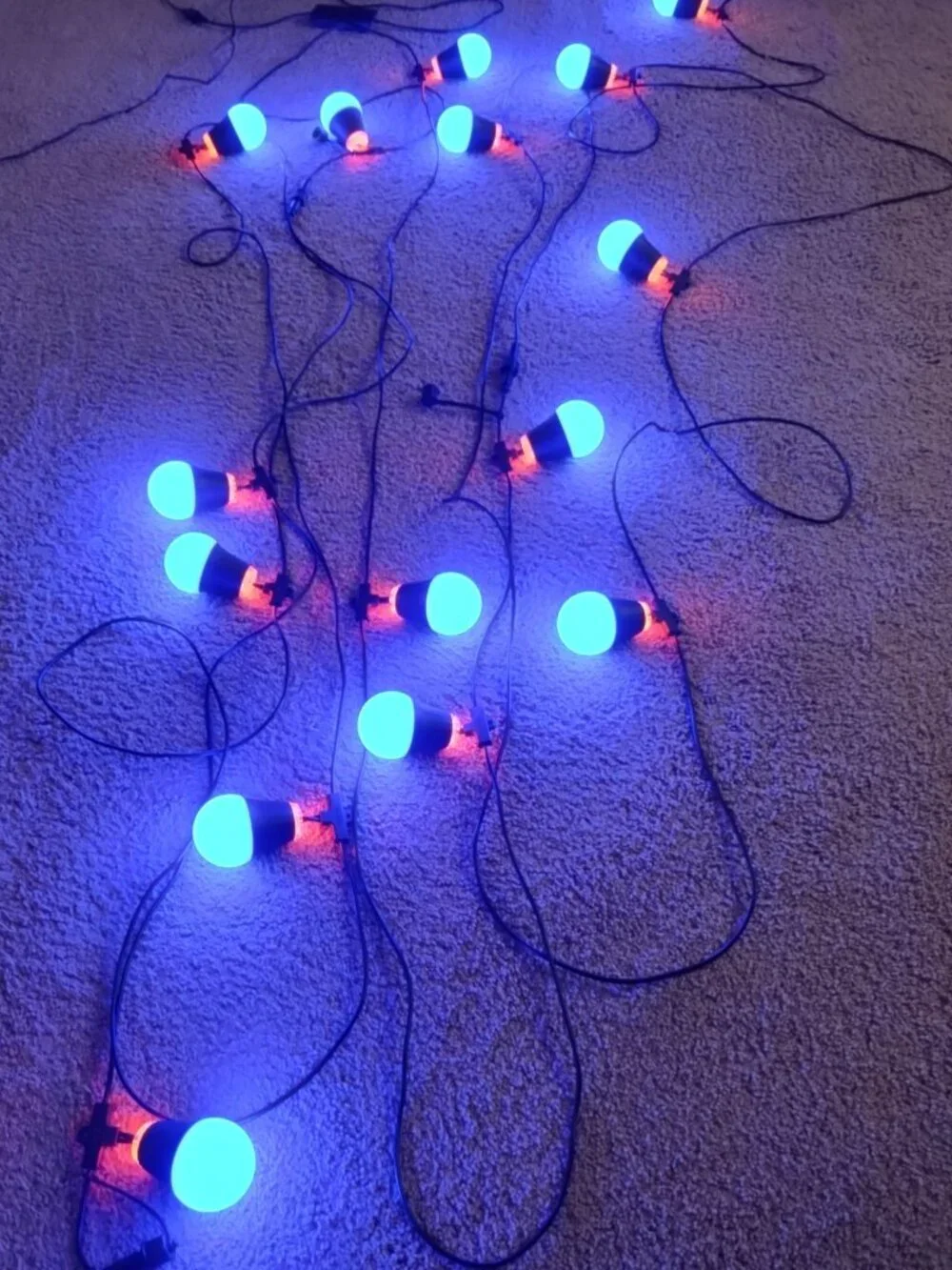 Govee Smart String Lights 15 Bulbs Programmable Waterproof Like NEW!